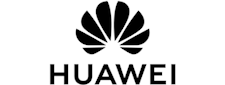 Huawei logo zwartwit